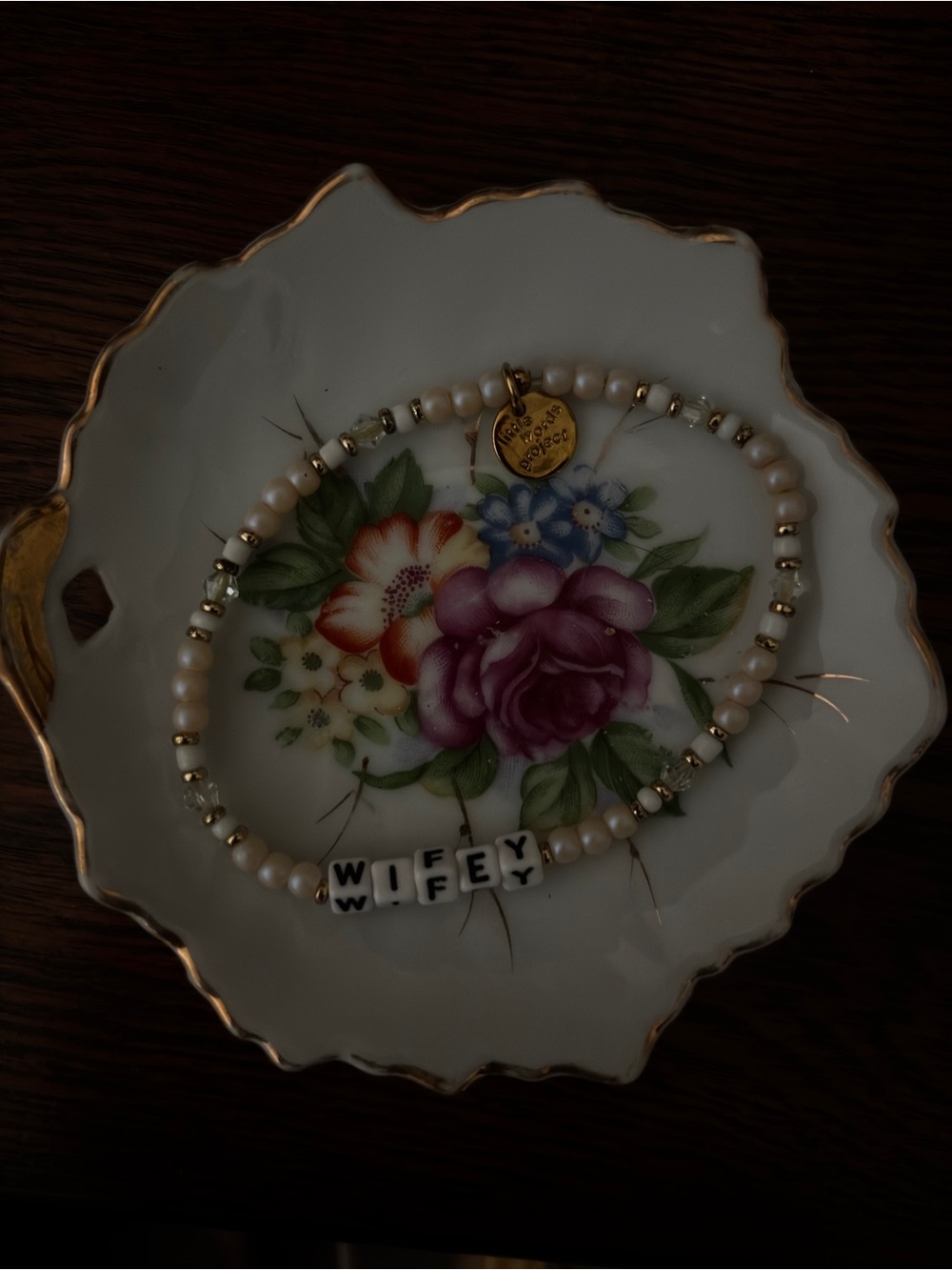 Little words project LWP bracelet wifey